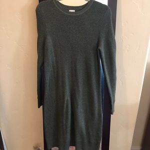 Cozy sweater dress